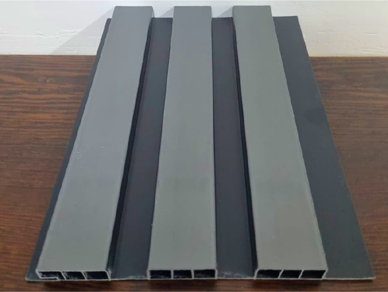 Düz Antrasit Dekoratif Panel (20cm) Sinop